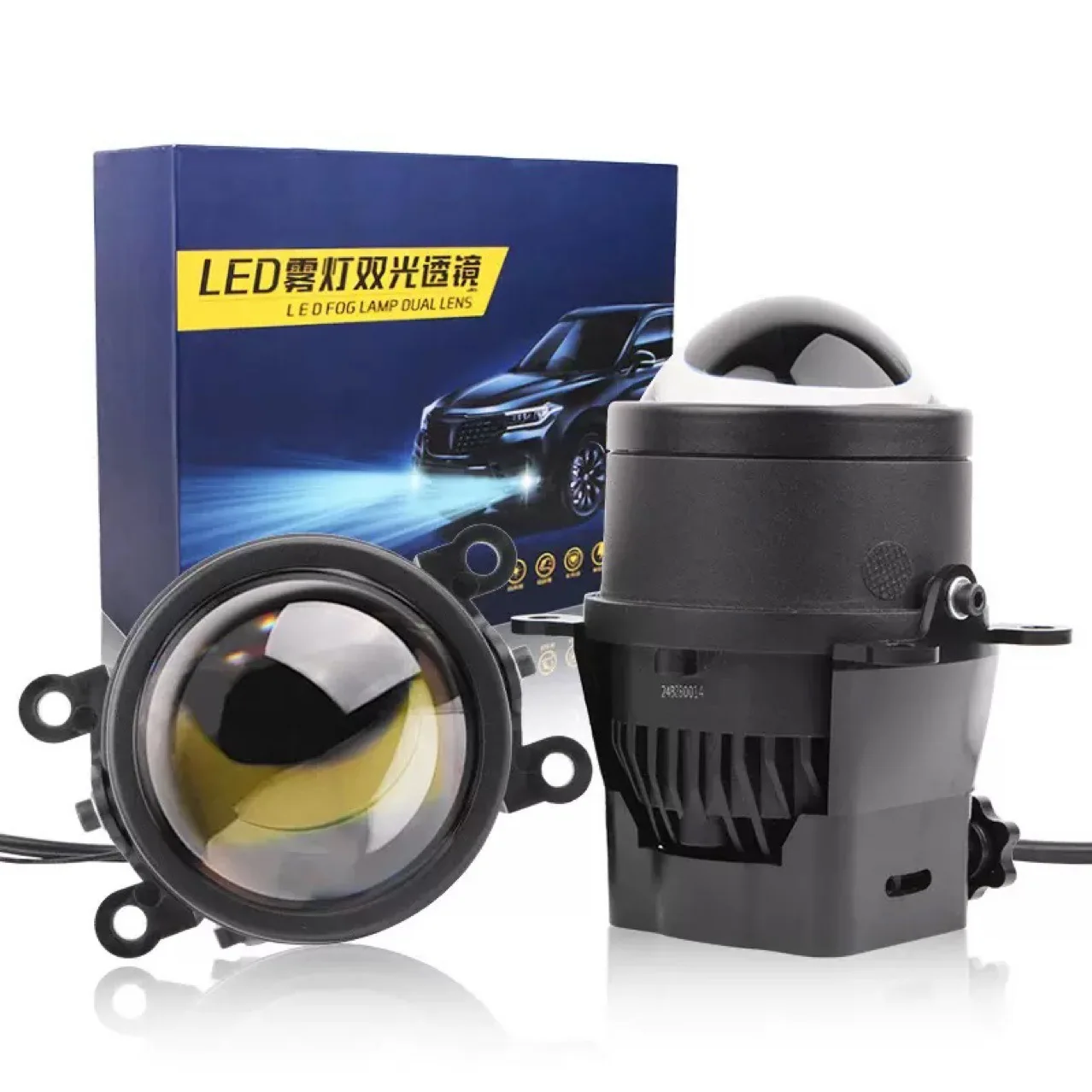 

3 Inch 180W Dual Laser LED Projector Fog Lights Hi/Lo Beam Super Bright Car Led Lights Upgrade Car Accessories