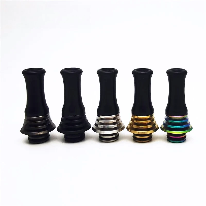 

1PC Long MTL 510 Drip Tip Stainless Steel POM Heat Resistance 3mm Narrow Bore Mouthpiece for BSKR Berserker Vaping Accessory