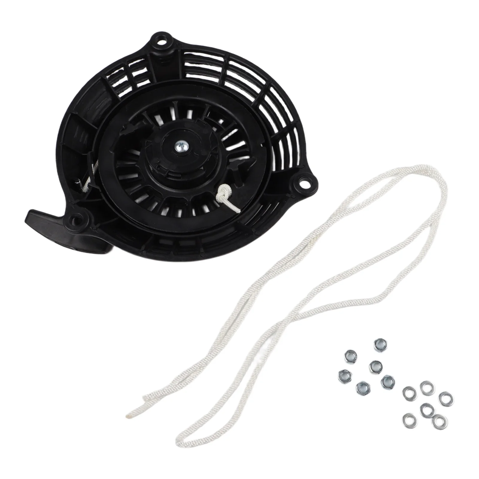 /Black /For /Recoil Starter Pull Kit With Rope For For Honda For GCV160 GCV190 GSV190 Lawn Mower Engine Repair Replacement Part