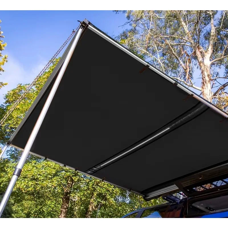 Hot Sale High Quality Camping Rooftop Car Roof Side Awning Canopy Tent Aluminium Shell Car Roof