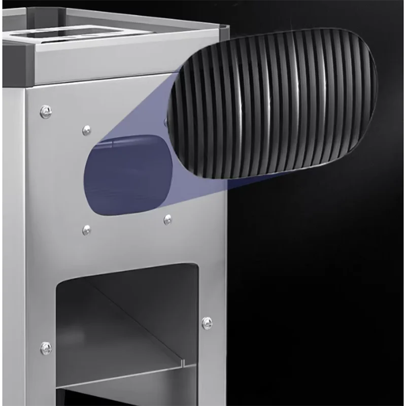 

Wholesale Price Desktop Stainless Steel Automatic Meat Shredding Machine/Drawer Type Slicer Adjustable Thickness