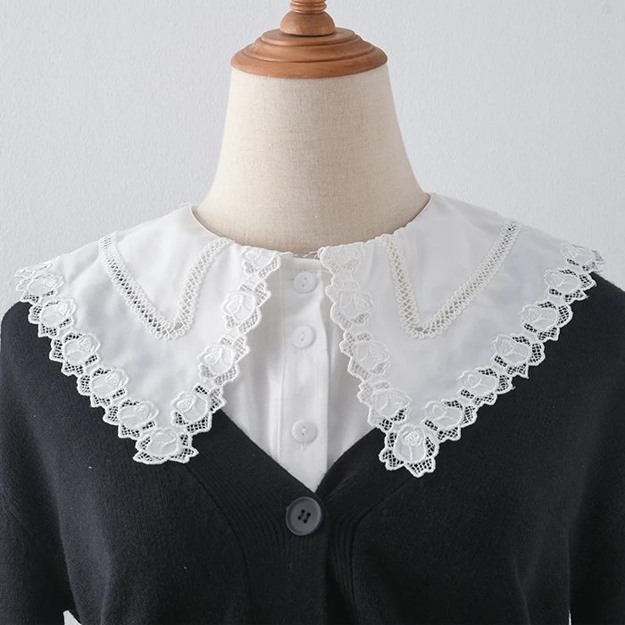 gola-falsa-feminina-de-chiffon-branco-versatil-e-decorativa-gola-grande-para-outono-inverno-antienvelhecimento-para-combinar-com-sueteres-e-camisas-decorativas