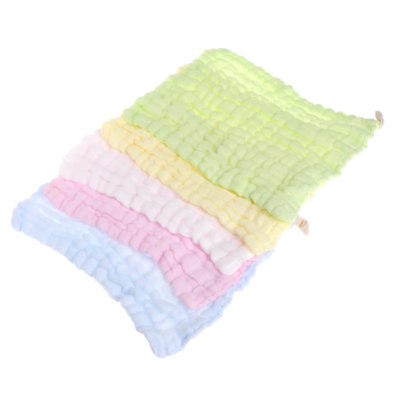 

Soft Cotton Baby Infant Newborn Handkerchief Towel Washcloth Feeding Wipe Cloth