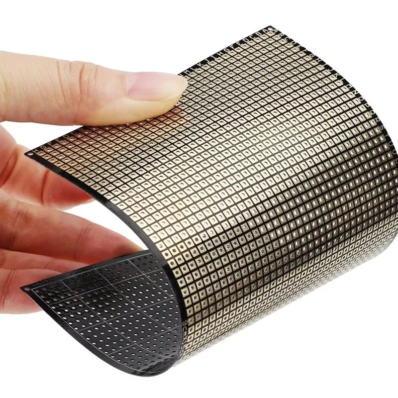 Flexible Double Side Pcb Fr4 6X8Cm 0.4Mm Universal Board with Holes Board 2.54 Pitch Prototypesmatrixs Print Paper Board New