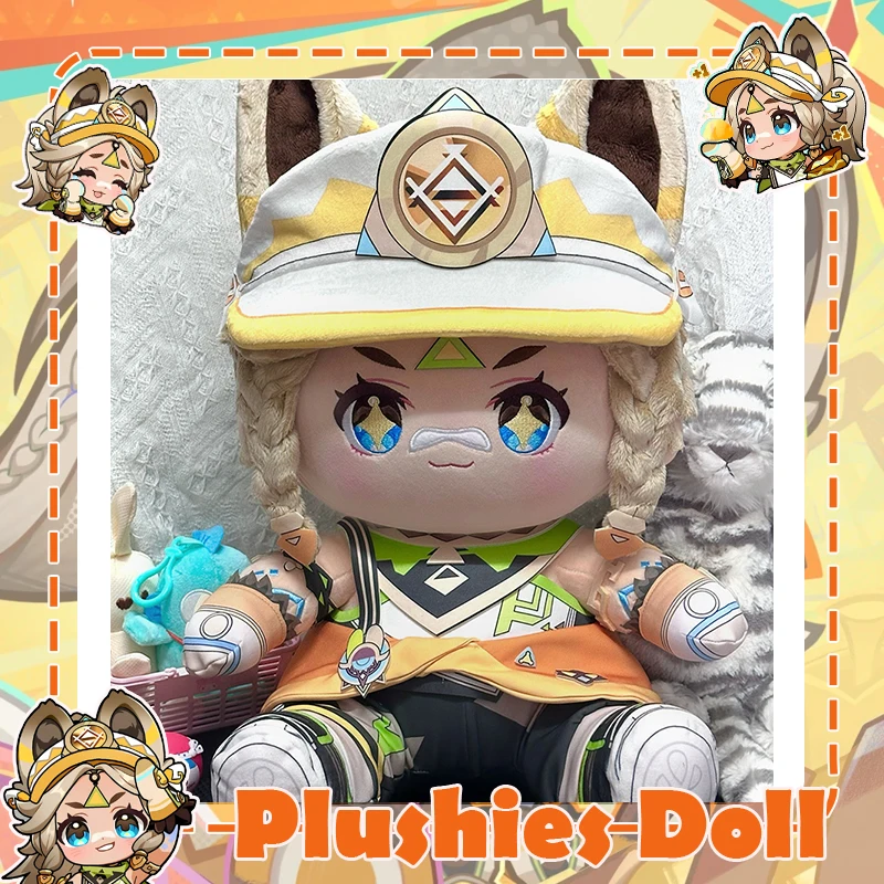 ゲーム原神インパクトカチナぬいぐるみ綿ぬいぐるみ座っているおもちゃぬいぐるみソフトアニメ役割抱き枕フィギュア 40 センチメートル大サイズ