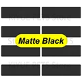 Matte black