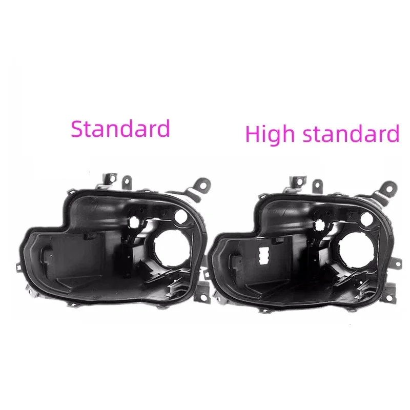 For Jeep Cherokee 2014 2015 2016 2017 2018 Headlamp Base Headlight Rear Shell Replace Headlight House Black rear shell