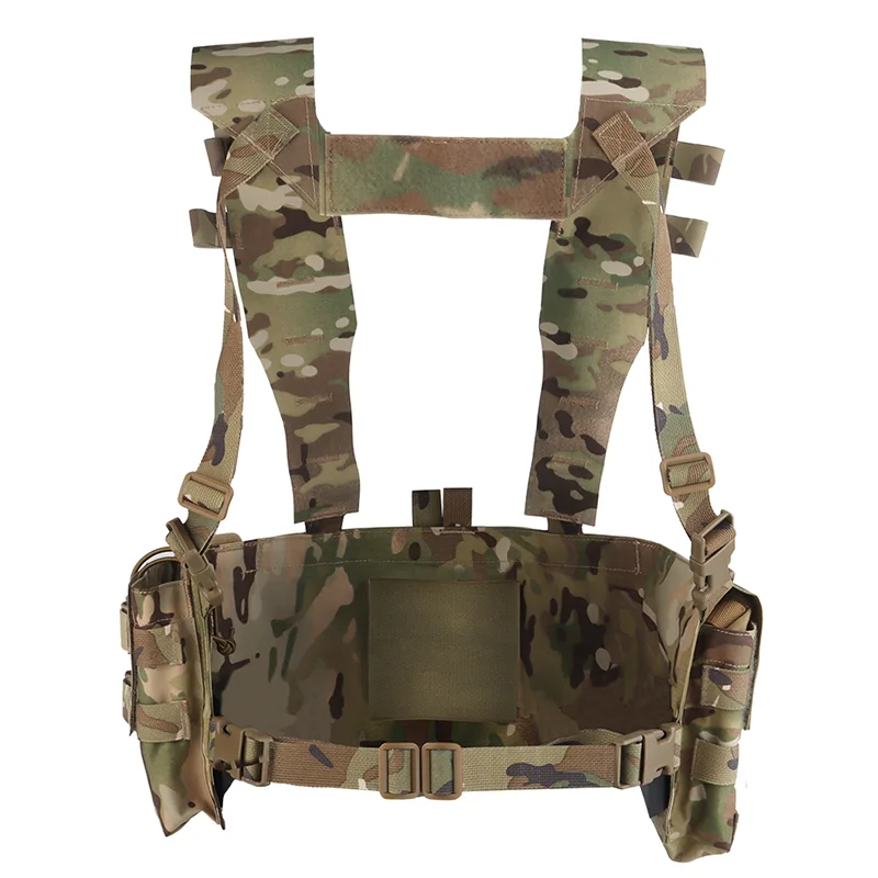 Emerson UW IV Chest Rig GP Pouch 556 762MOLLE Vest Multi Pocket H Harness Quick Switch Platform for EDC Tools Radio Mag Storage