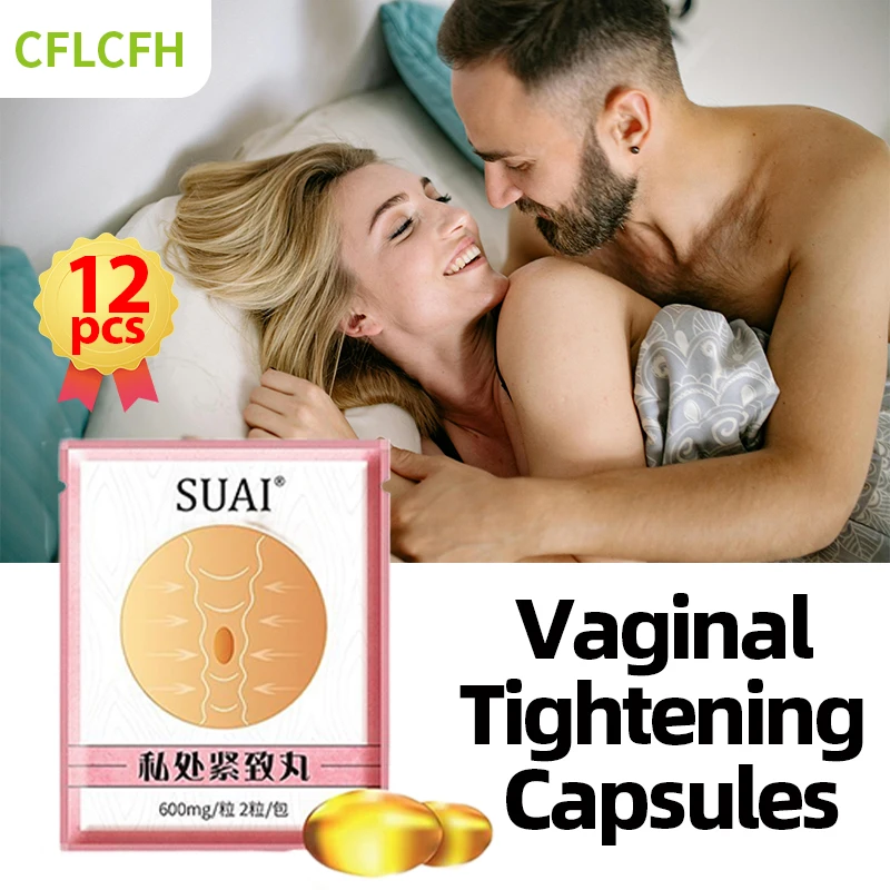 

12 Capsules Vaginal Tightening Women Orgasm Gel Climax Tight Oil Vagina Shrinking Libido Enhancer Exciter Stimulant Female Care