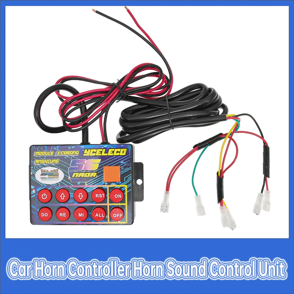 

New music Controller series 12V horn 24V 56 melodies Horn Controller motorcycle Auto Horn Unit Easy Installation