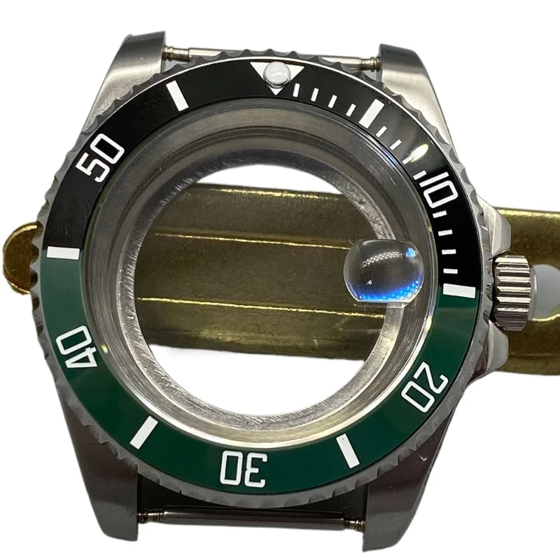 Adecuado para NH35/36 4R o para Pearl 2813 8215 movimiento 40mm316 caja de acero inoxidable anillo sub serie