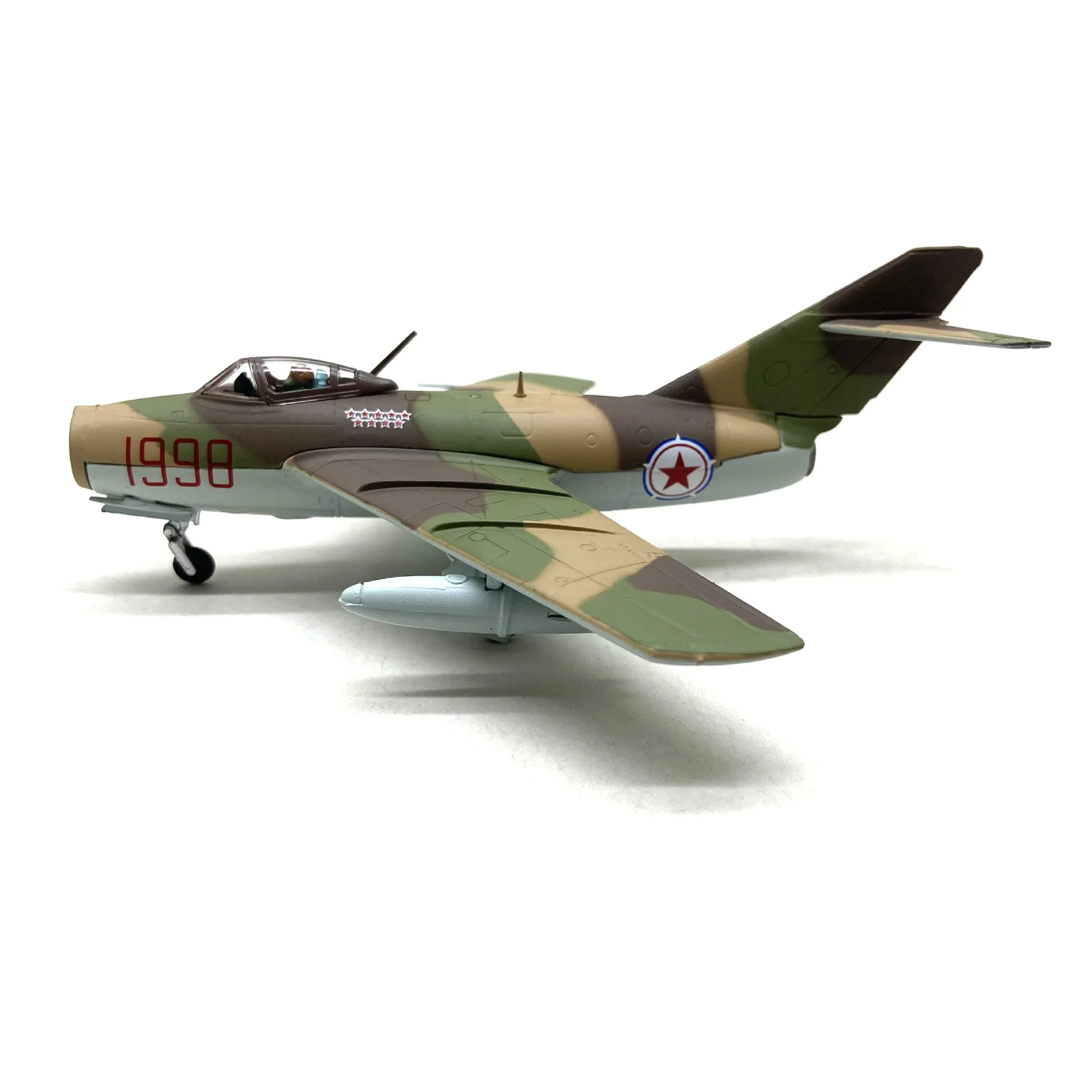

Fighter MIG15 Jet Russia Airforce Model with Display Base Alloy Finished Simulation Model Souvenir Gifts Decoration for TV Cabin