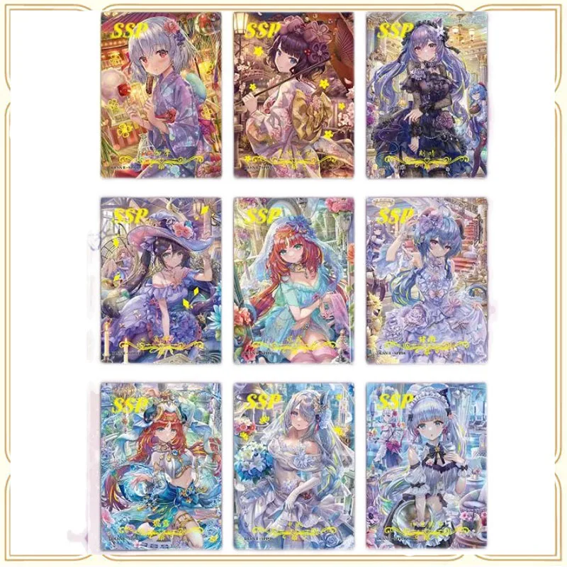 Anime Goddess Story SSP ACG Sexy Card Katsushika Hokusai Yoimiya Collectible Card Toys for boys Christmas birthday present