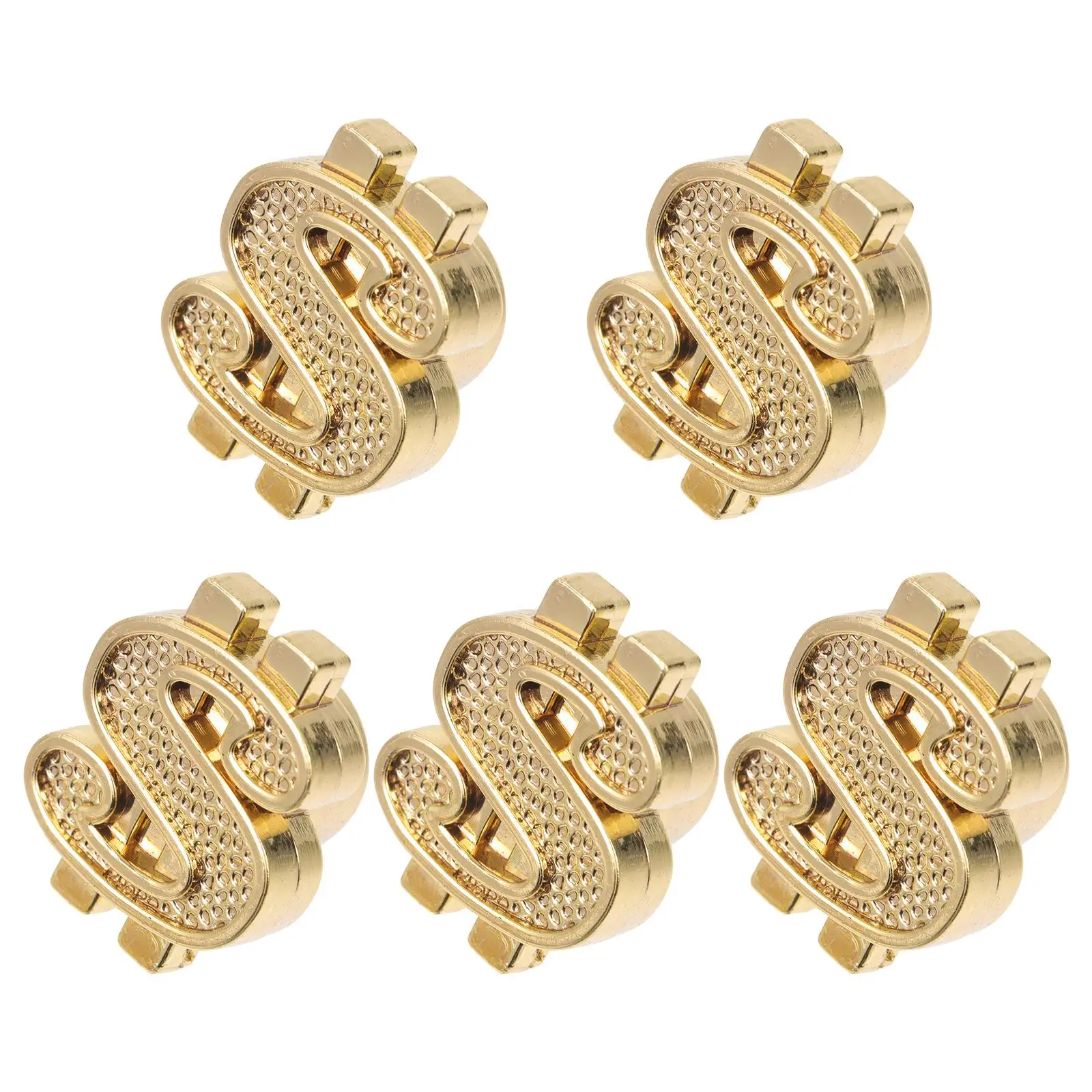 

5 Pcs Valve Cap Cycling Refit Wheel Tire Dust Cover ABS Copper Material Easy Install No Tools Needed Durability Ensured