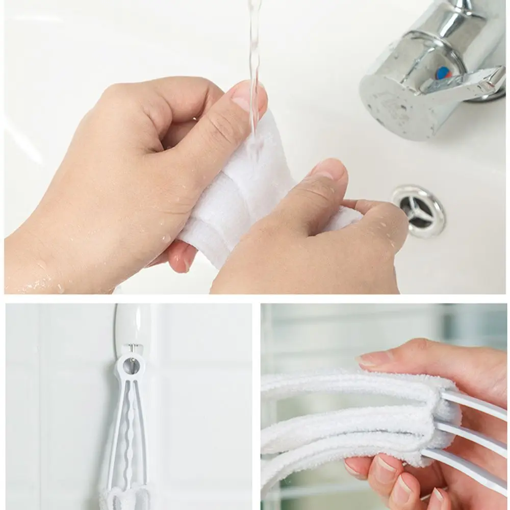 New Duster Washable Household Cleaner Brush Clip Venetian Window Blind Removable