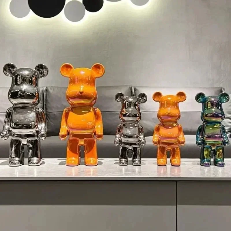 

Multi specification bear brick character ceramic violent bear jewelry series luxury office desk and living room decoration