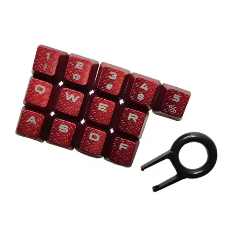 Efficient Keycaps For Mechanical Keyboard 13Key Anti Slip Slip Proof Caps With Backlights Enhancing Typing Gaming K70 K95 066A