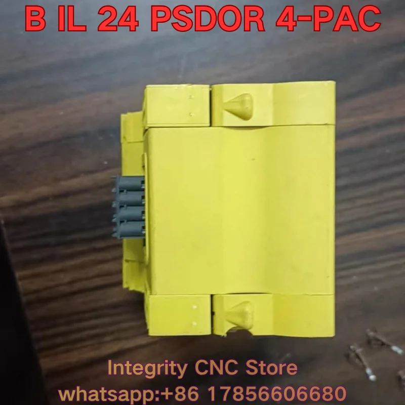 Second-hand B IL 24 PSDOR 4-PAC PLC module 2985864 functional test is normal