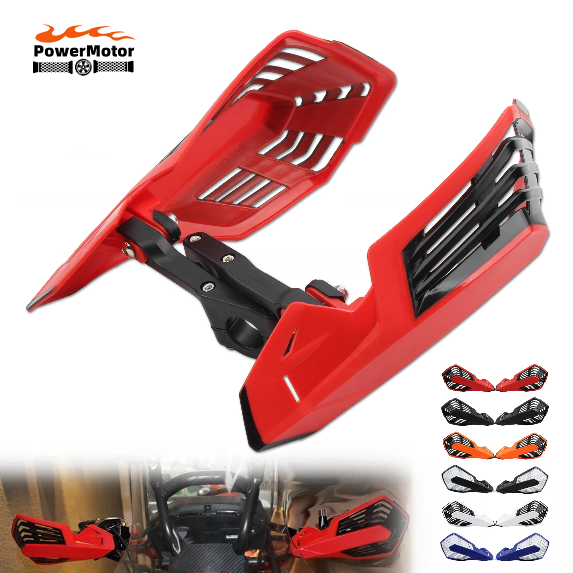 Universal Dirt Bike Parts Motorcycle Handguard Enduro Hand Protection Motocross Handguards For KTM Honda kawasaki Beta