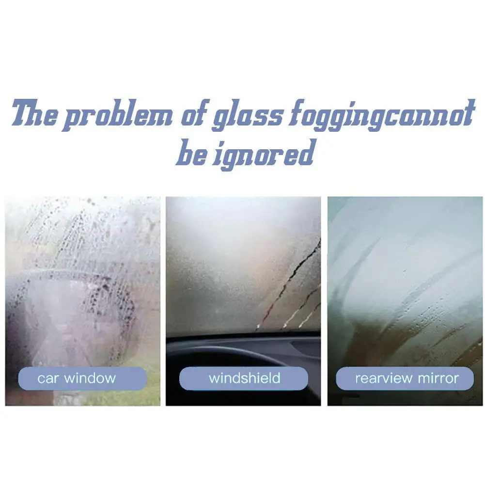 30/100ml Car Anti-fog Spray Glass Antifog Coating Agent Defogger Auto Windows Screens Mirror Windshield Defogging Cleaner - Image 6