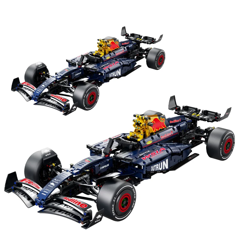NIEUWE Technische RB20 Raceauto 1390PCS Building Kit 1:8 Schaal Collectible Set Authentiek Gedetailleerde Bouwen Display Model Decor Speelgoed