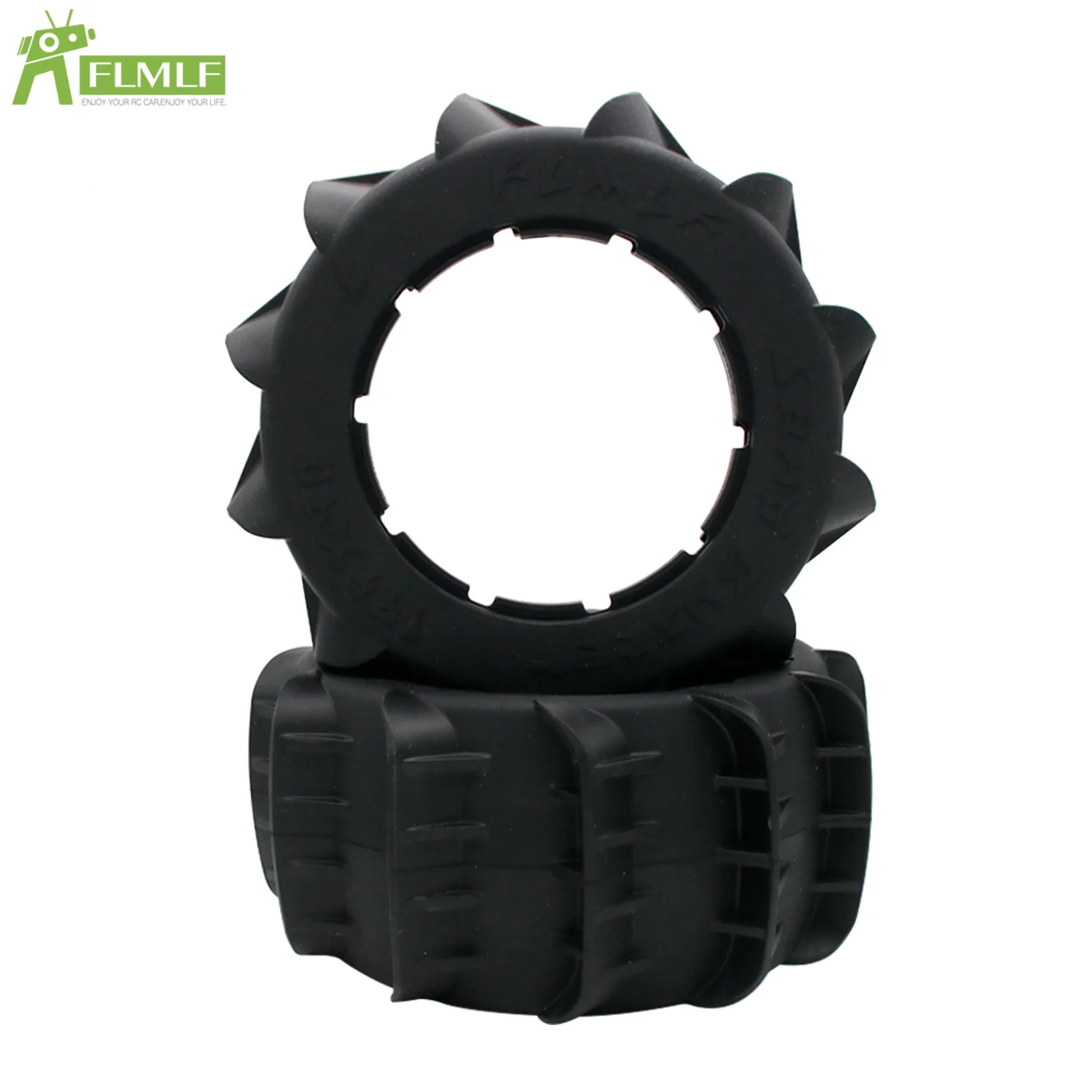 Sand Paddles Desert Wheels Tire 195*90mm or Inner Foam or Wheel Hub for 1/5 RC HPI ROFUN ROVAN KM BAJA Kraton 8s Losi DBXL-E 2.0
