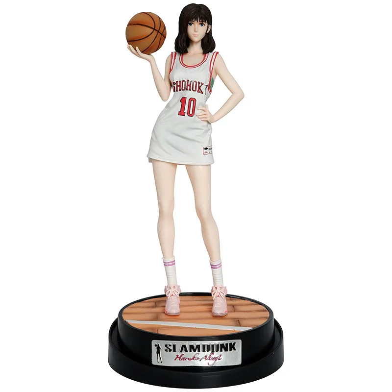 

30cm Cute Slam Dunk Haruko Akagi Statue model.High-quality PVC material.Desktop decoration GK Collection handmade model.toy gift