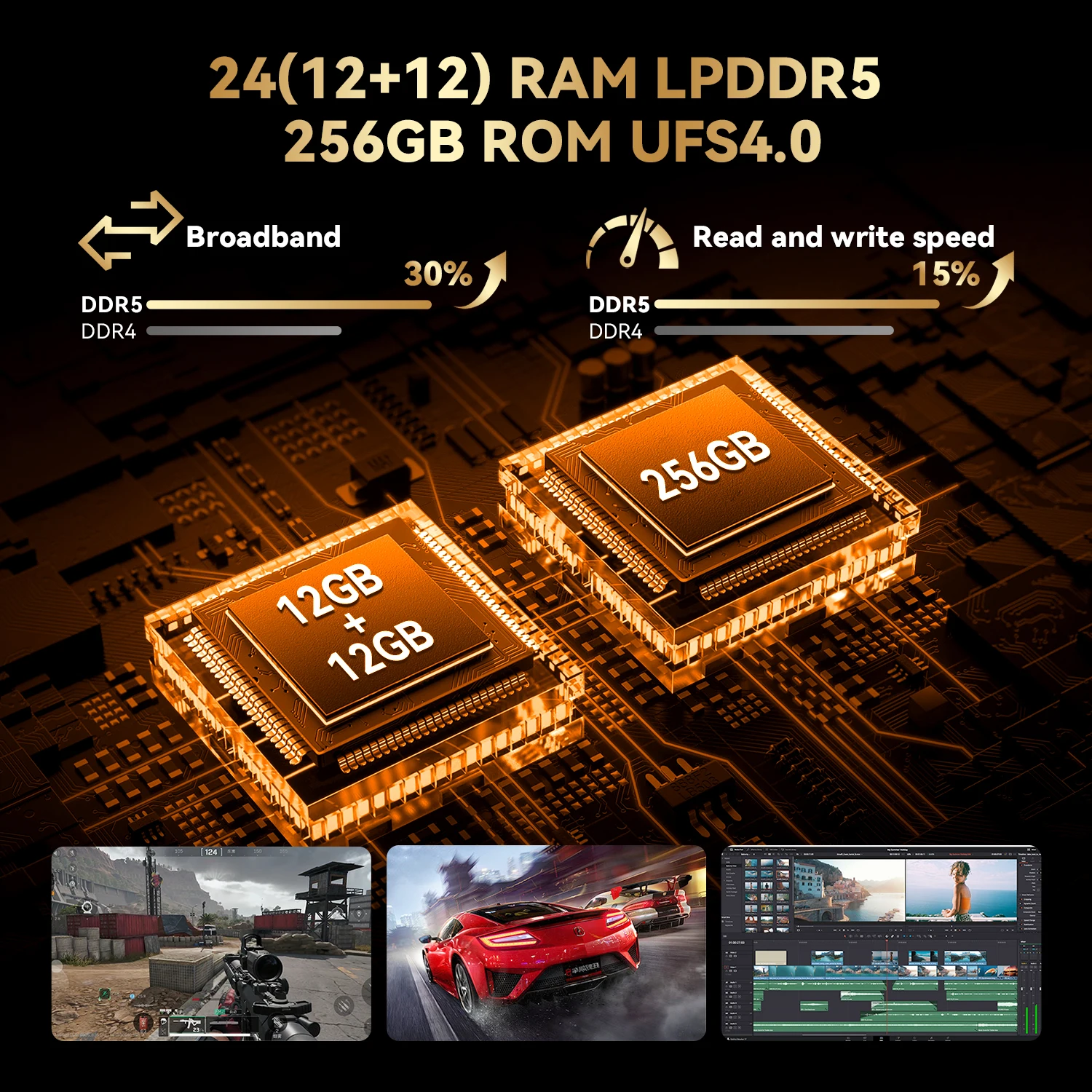 Headwolf TiTan1 8.8 12GB+256GB 4G LTE Gaming Tablet
