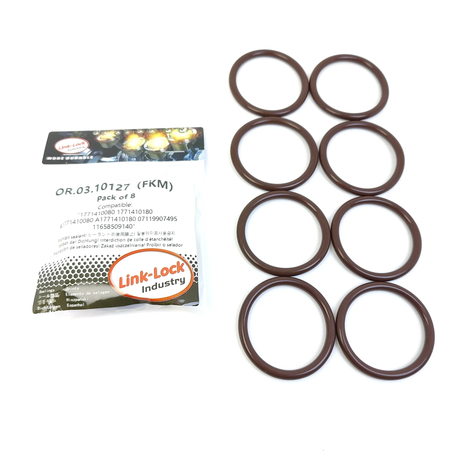 LINK-LOCK 8PCS OR.0…