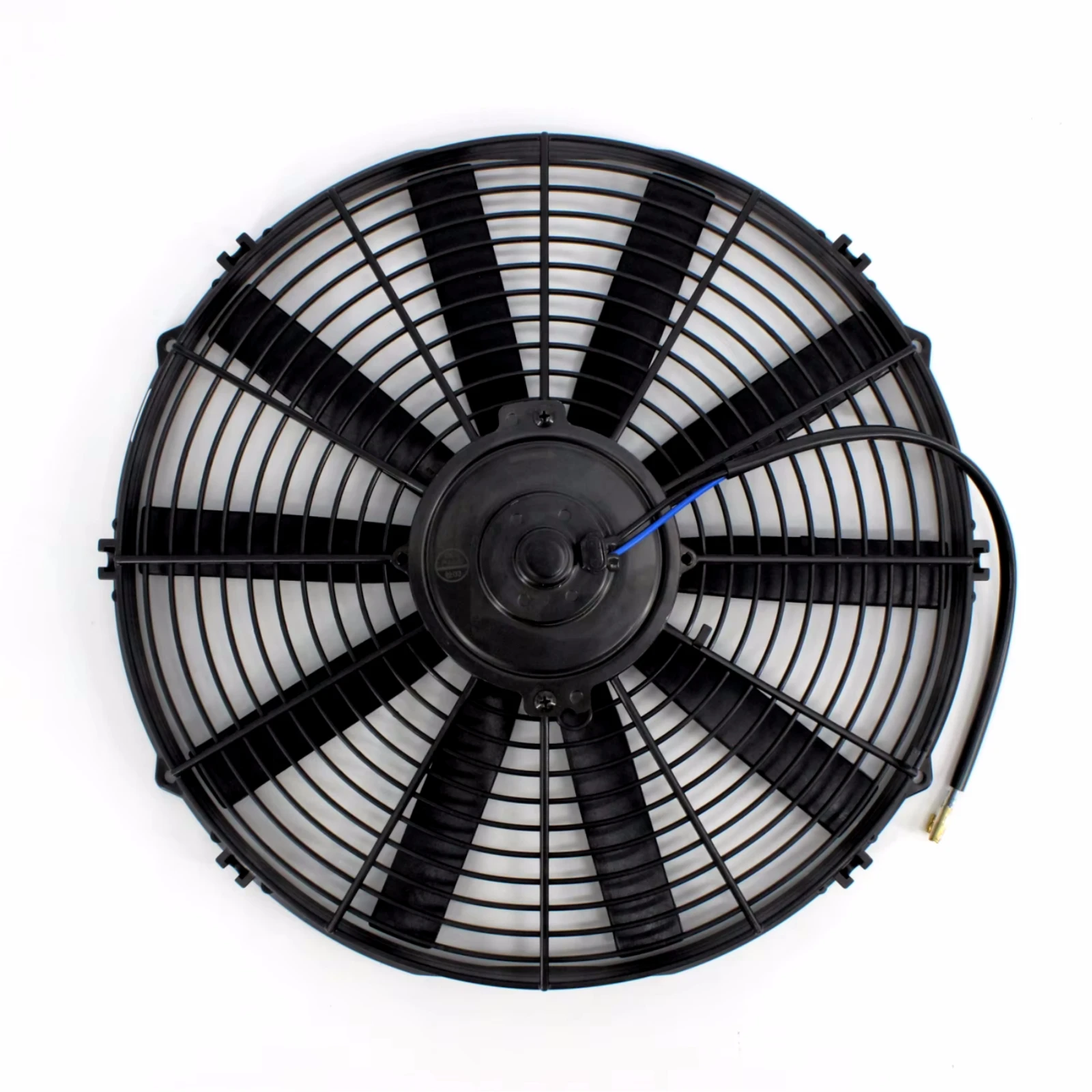 RV65F 12V/24V universal 14-inch fan ultra-thin electric radiator cooling fan, water tank electronic fan cooling fan straight bla