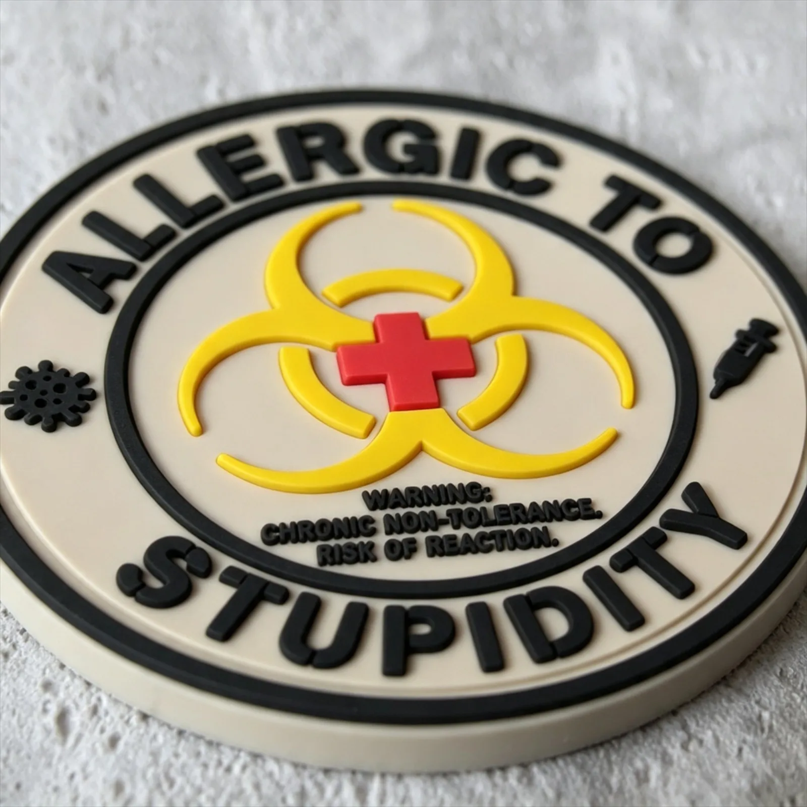 1/3Pcs Set Error 404 FPV Drone Tactical Morale Patches 3D PVC Rubber Badge Hook & Loop for Backpack Vest Gear