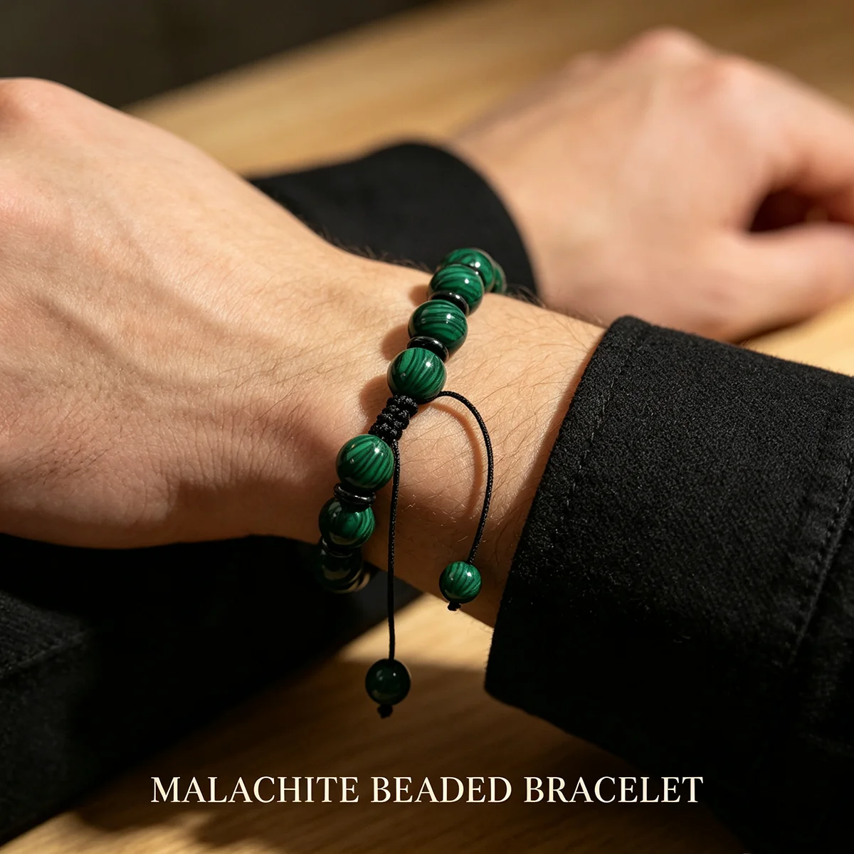 Health Wellness Gifts Women - Adjustable Beaded Bracelet for Men Women,