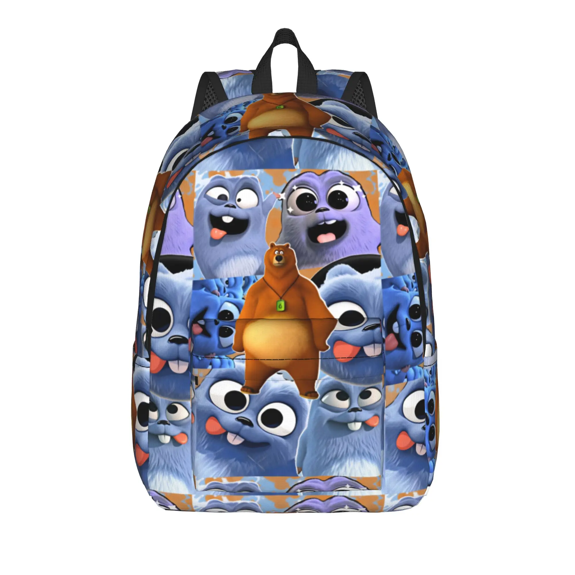 Grizzy And The Lemmings Backpack  Trekking Backpacks Boy Girl Design Big High School Bags Cool Rucksack