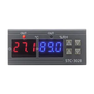 Digital Therostate Hygrostat Temperature Humidity Control STC 3028 AC 110V 220V DC 12V Higrometer Incubator Controller 10 Main Sales Thermostat for Hoker - №8