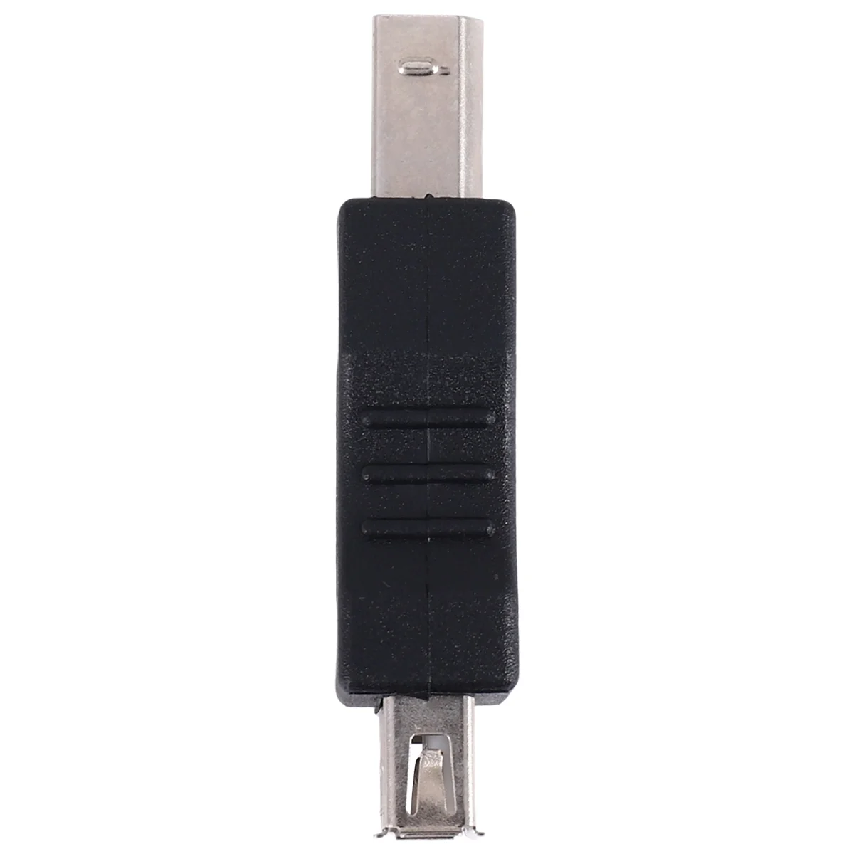 محول طابعة USB QA88X من النوع A أنثى - نوع B لهجة فضية سوداء للرجال