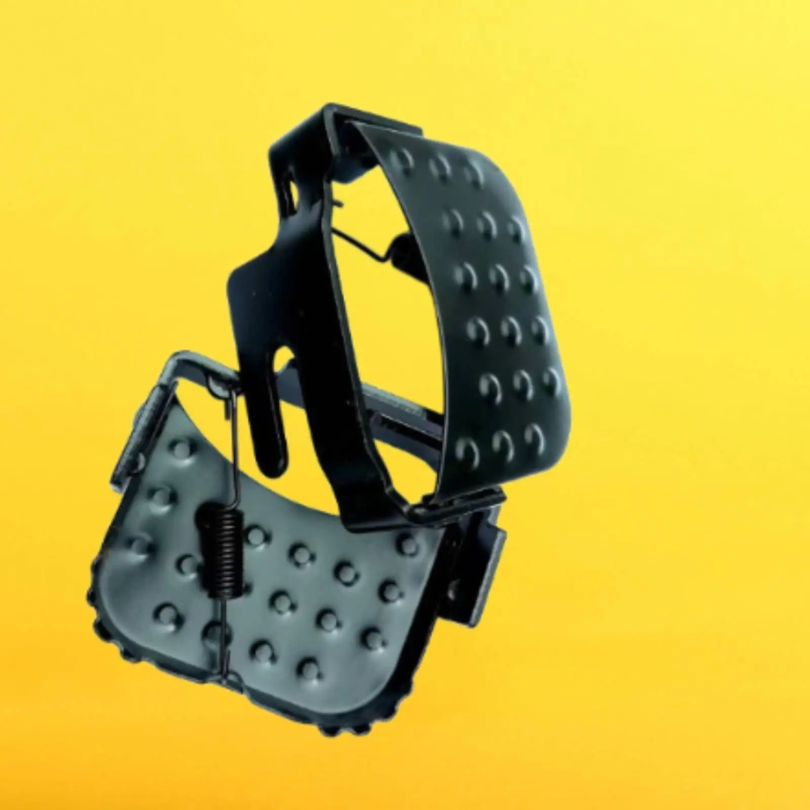 Folding Iron Bicycle Foot Pedal Rear Axle Anti Slip Bike Peg Comfortable Footrest for City Riding and Electric Cycling
