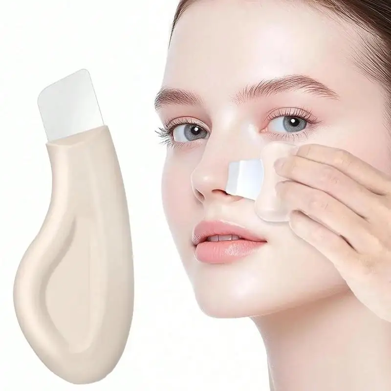 1Pcs Gentle Facial Pore Cleanser Silicone Facial Scraper Nose Blackhead Remover Tool Skin Scrub Facial Scraper Skin Care Tools