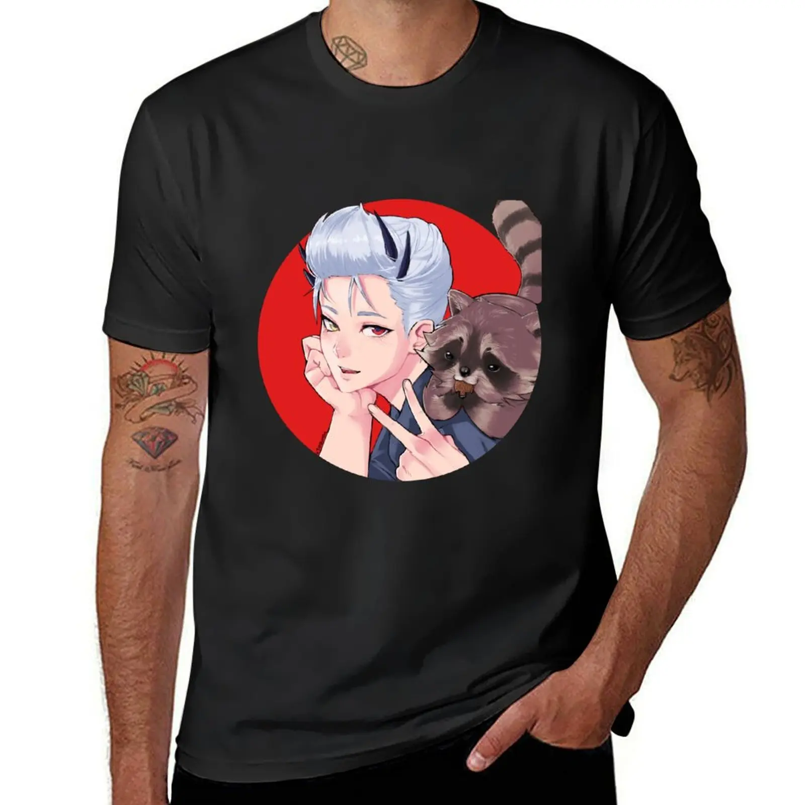 

Eraccoon T-Shirt plus size tops Funny t-shirts football t shirt mens fashion