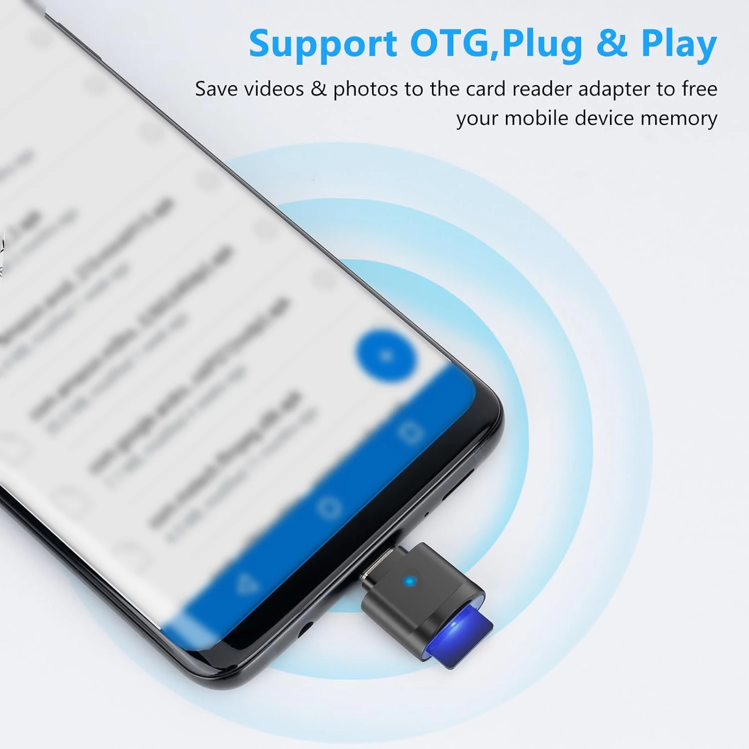 2 Stück Mini Typ-C USB 3.0 zu SD Micro SD TF Kartenleser Speicherkartenleser für Samsung Huawei Xiaomi Aluminium-Kartenleser – Detail 4