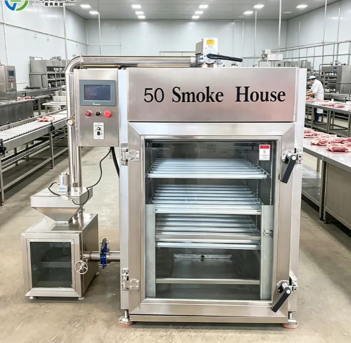 Wear Resistant Commercial Smoker Oven Food Meat Smoking Processing Smoker Oven