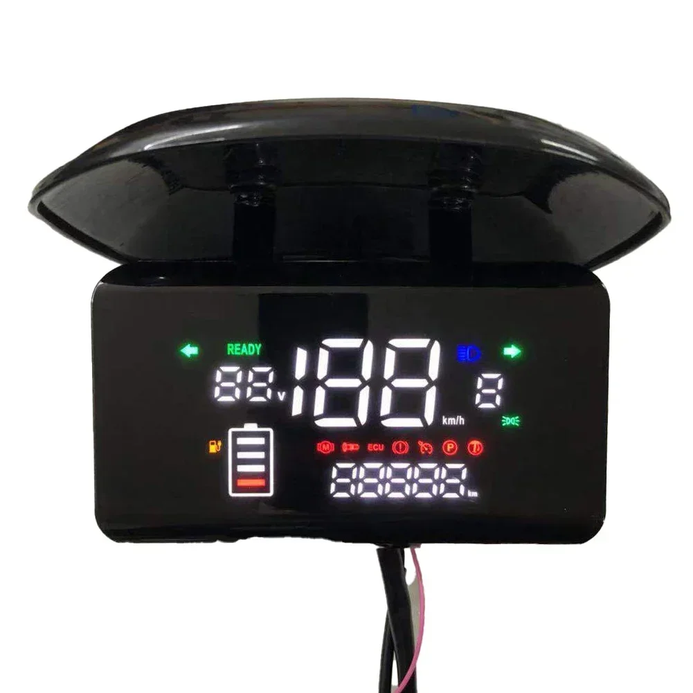 Ebike LCD Display Motor Speedmeter Screen 48-72V E-Bike Electric Bike Scooter Display LCD Display Tachometer For Electric Bike S