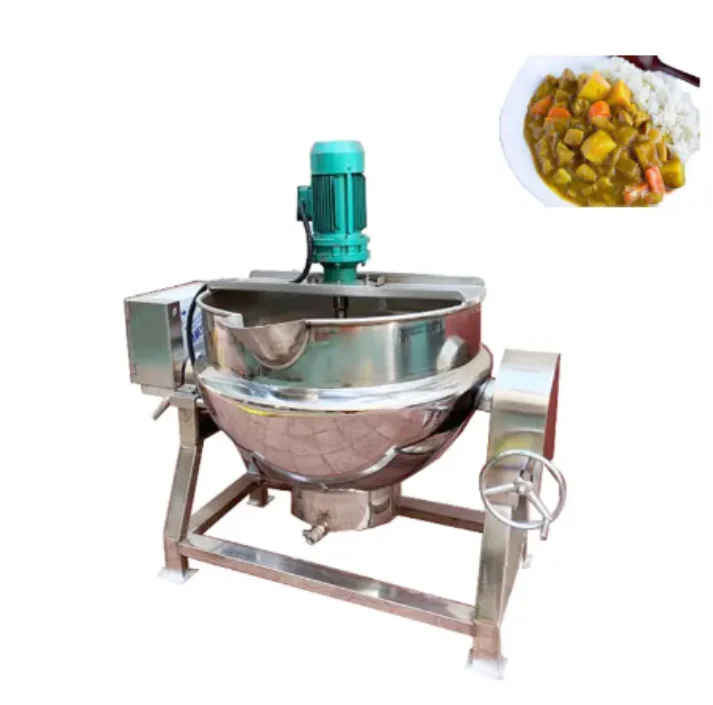 

100 liter industrial steam / / electric jacketed cooking kettle commercial cooking pots