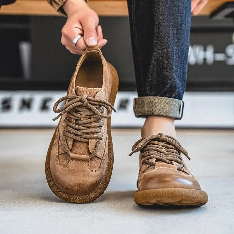 

Loafers Classic Men's Casual Work Shoes Spring Autumn Non Slip Comfortable Minimalist Sports Shoes Outdoor Men Walking Footwear