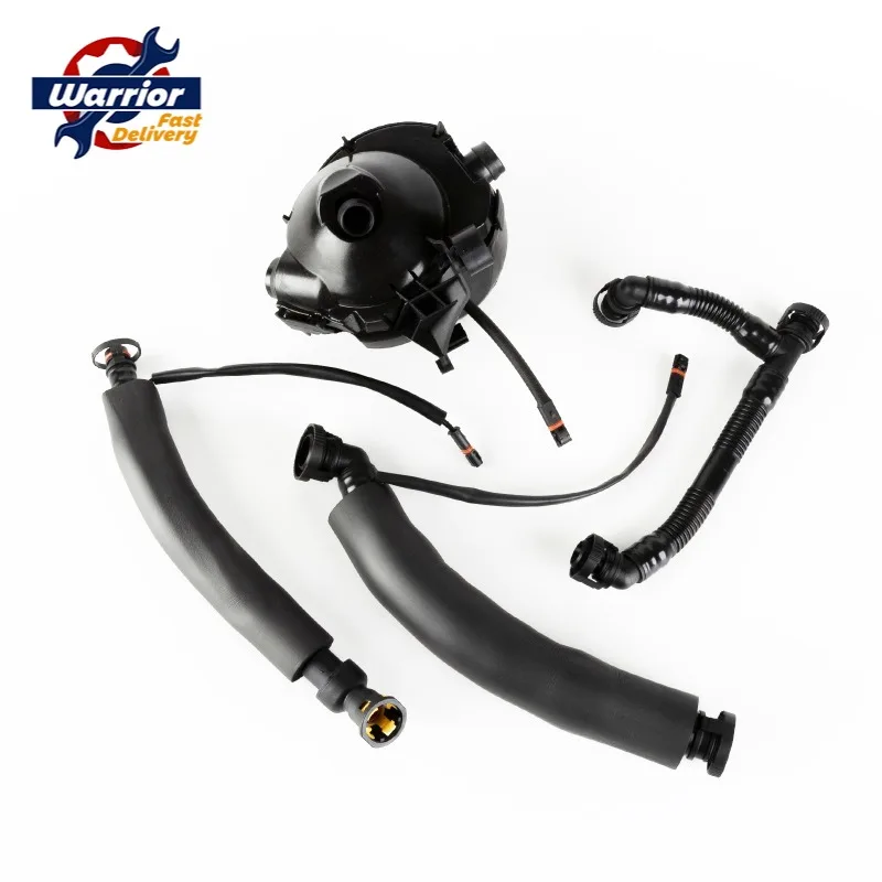 

For BMW N52 E60 E90 E65 E66 323i 325i 330i 523i 525i 530 Oil-water Separator Set 11617531423 11617559530 11157567801 11157522931