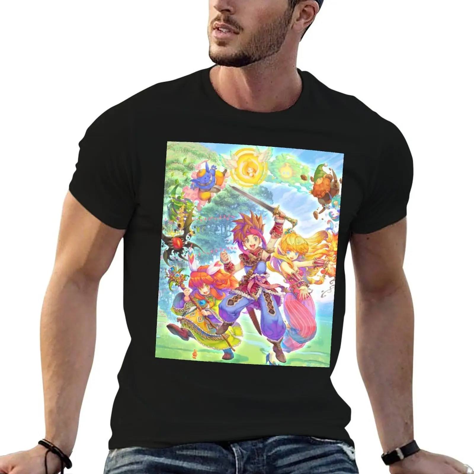 

Secret Of Mana T-Shirt rapper graphic tees customizeds mens graphic t-shirts pack