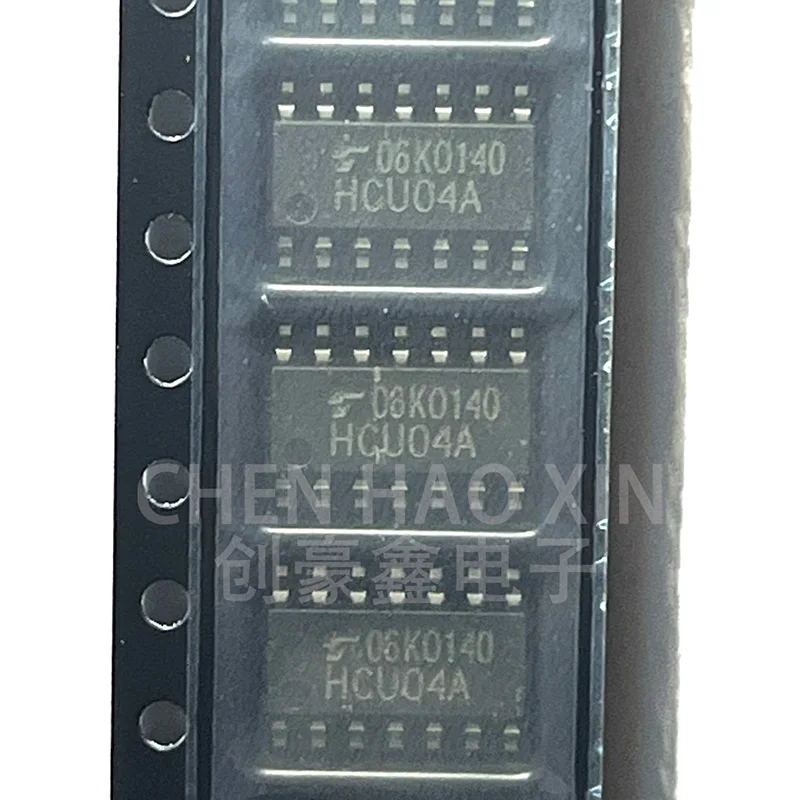 

10 шт./лот, новый 74HCU04AF 74HCU04A SMD SOP14, логическая микросхема преобразователя