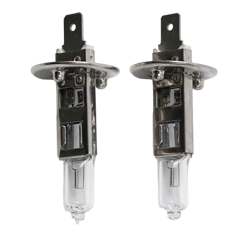 2 PCS H1 100W 12V Halogen Headlight Headlamp Bulbs Fog Lamp Fog Light Bulbs Car Headlight Lamp Automobiles Accessories