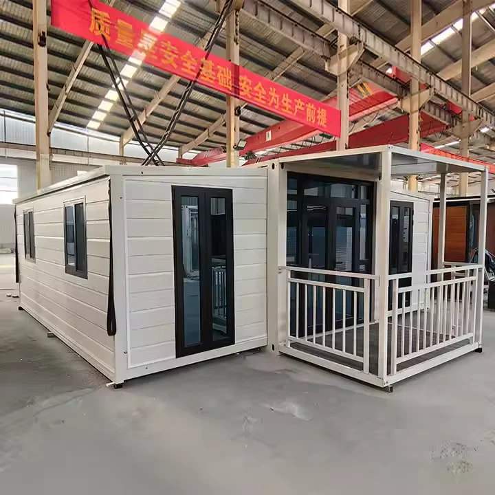 Custom Luxury 20ft Expandable Container House with Full Bathroom China Prefabricated Houses