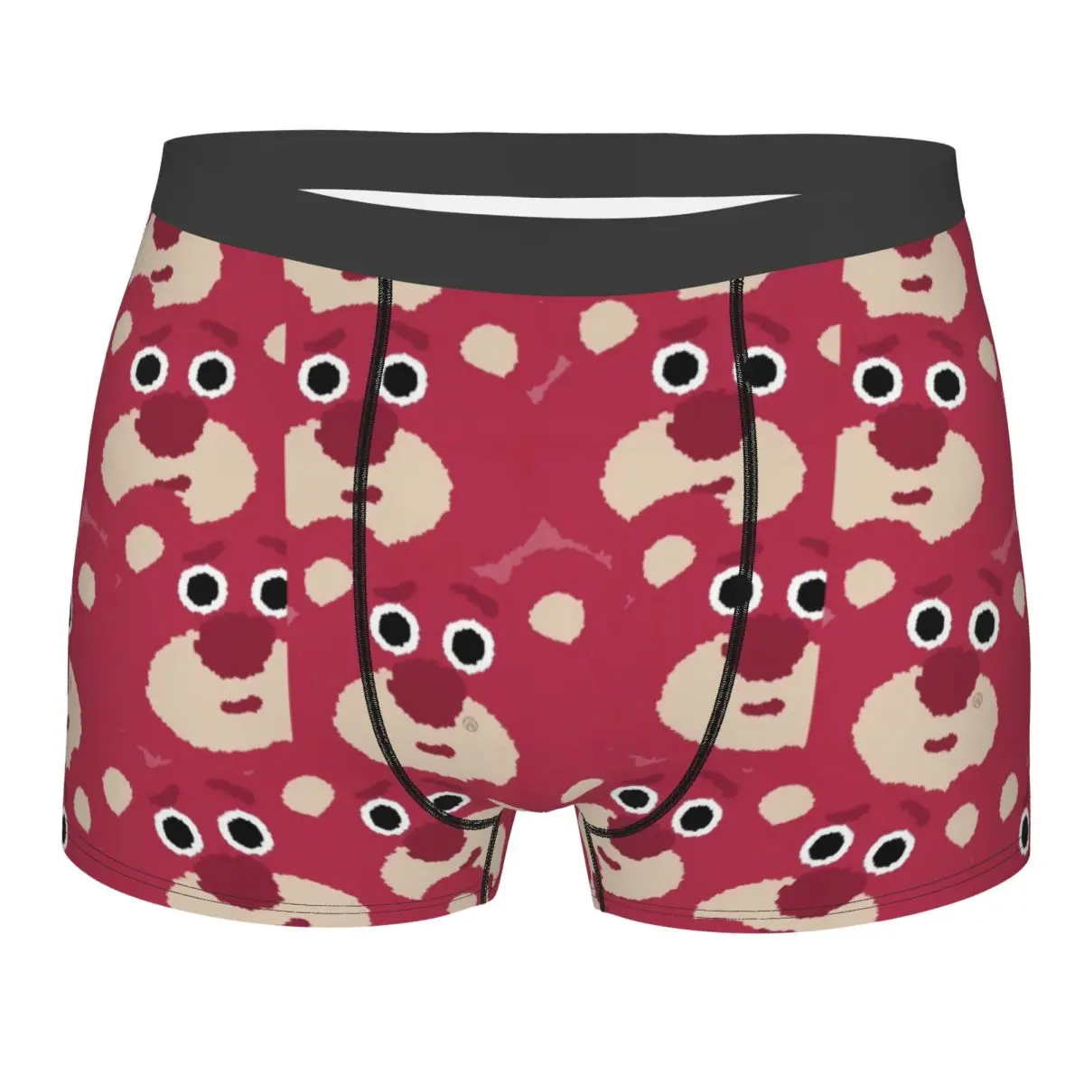 

Нижнее белье в стиле аниме на заказ, мужские трусы-боксеры с принтом, шорты, дышащие трусы