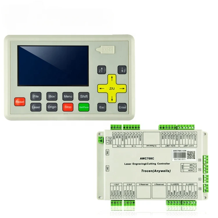 

la.ser Controller Card AWC708C Trocen Anywells la.ser engraving &cutting controller